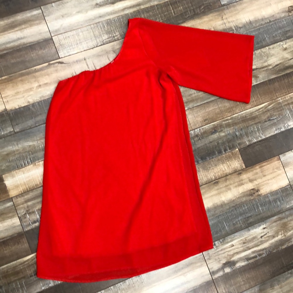 Red dress